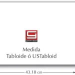 cuanto mide un tabloide en pulgadas y su importancia en el diseno grafico
