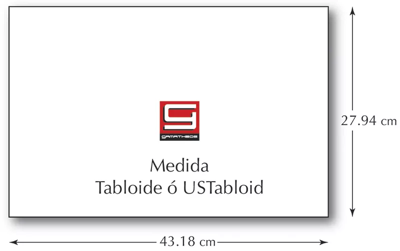 cuanto mide un tabloide en pulgadas y su importancia en el diseno grafico