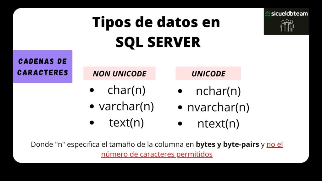 el tipo de dato varchar en bases de datos y su aplicacion en el desarrollo web