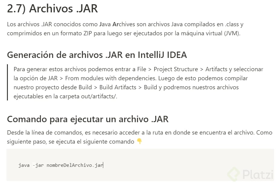todo lo que necesitas saber sobre archivos jar en java para su correcta utilizacion