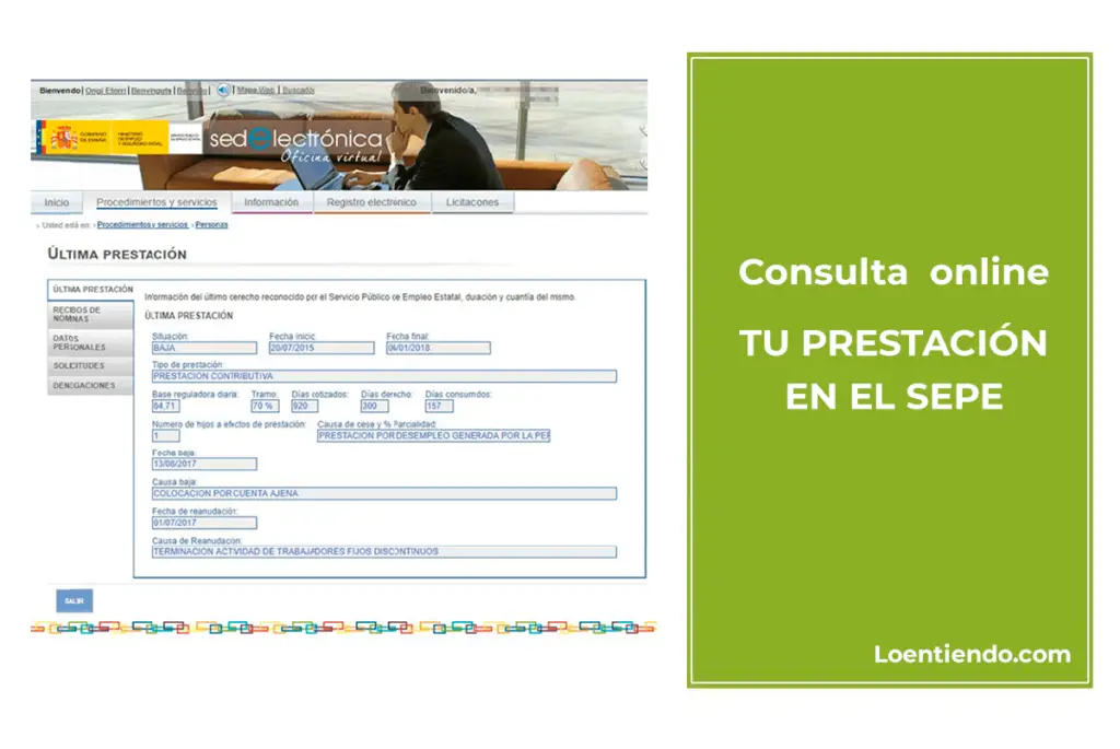 como consultar el estado de mi solicitud de prestacion por desempleo