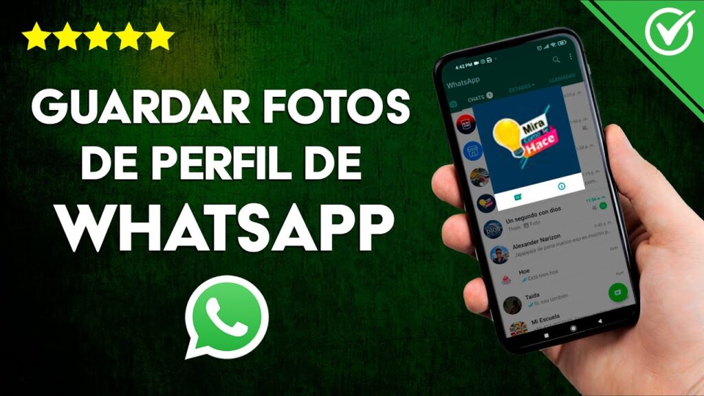 como descargar foto de perfil de whatsapp de manera sencilla