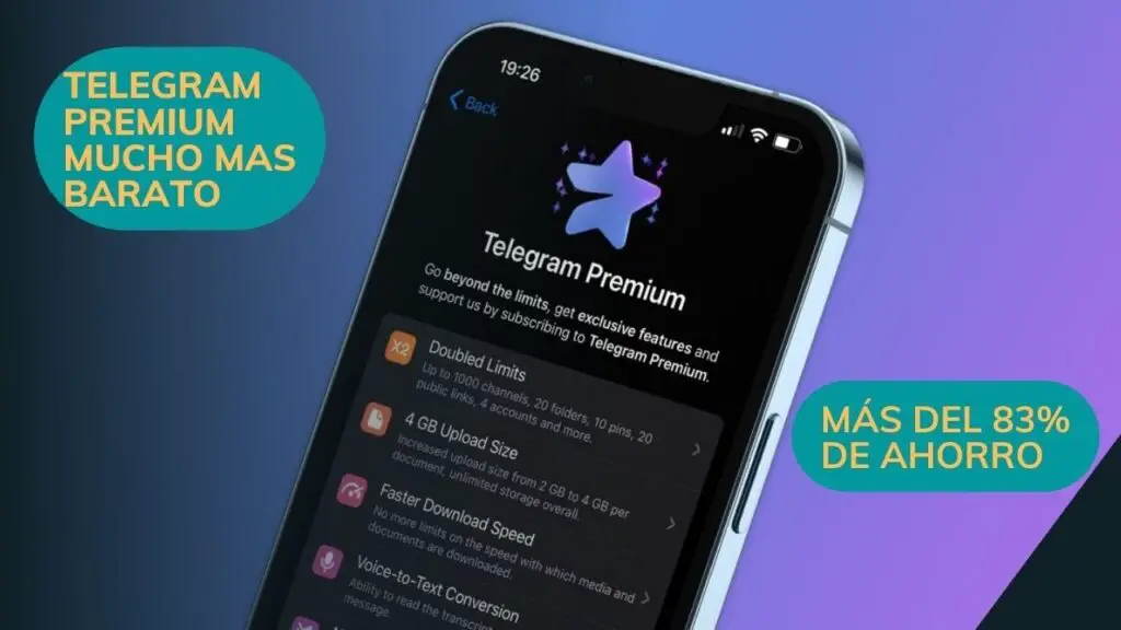 como obtener telegram premium barato en 2023 y sus beneficios
