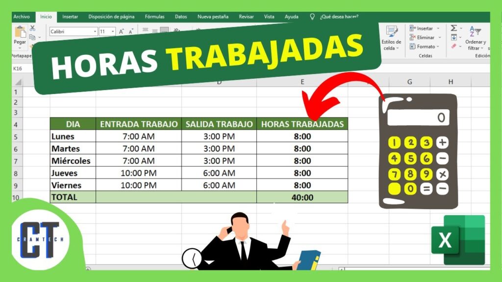 como sumar horas en excel de manera efectiva y sencilla