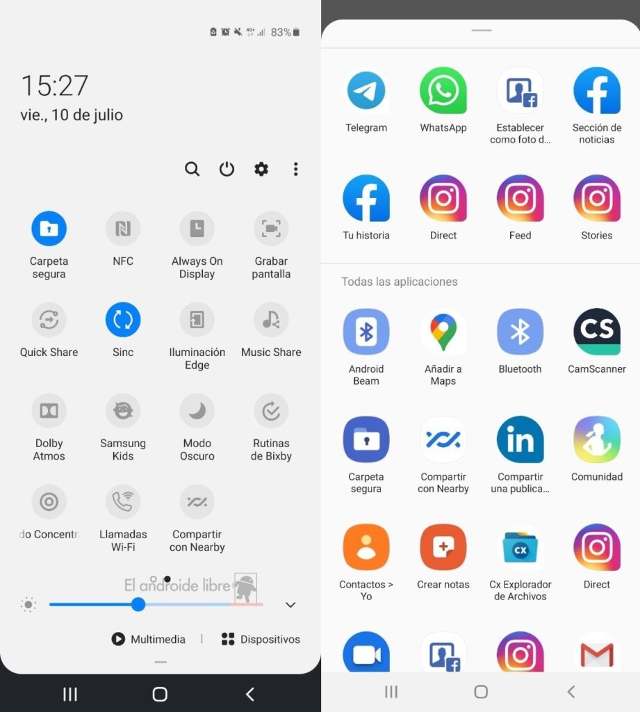 como utilizar airdrop android para compartir archivos facilmente