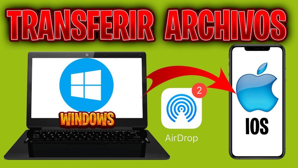 como utilizar la funcion airdrop en windows para compartir archivos facilmente