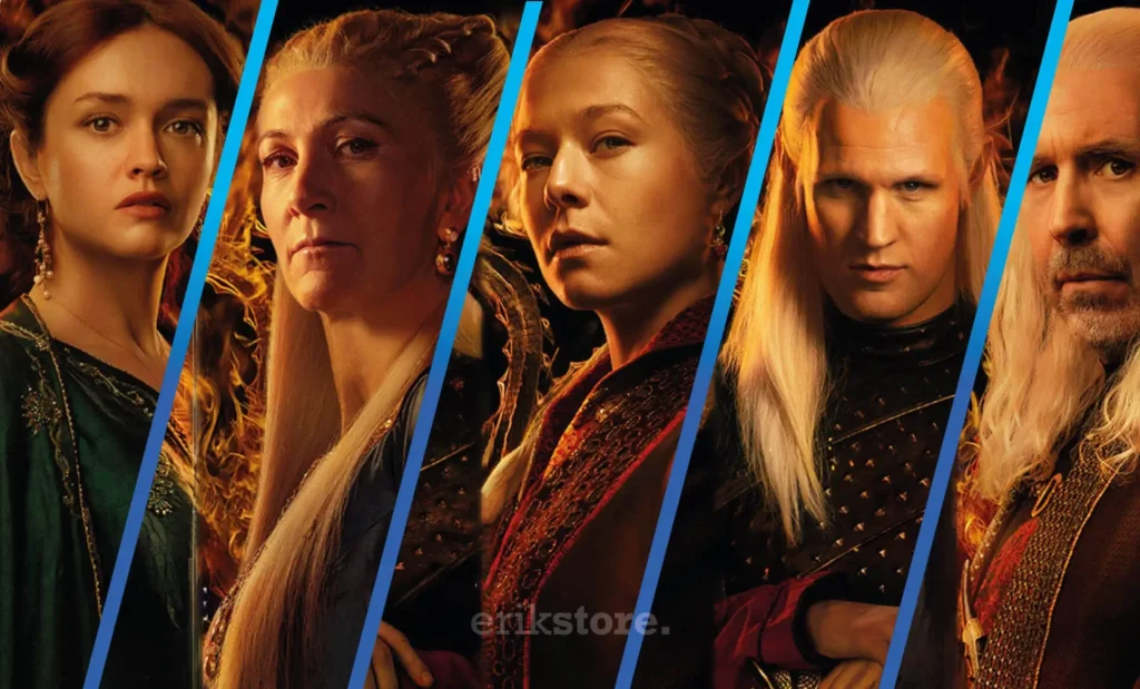 conoce a los personajes principales en la historia de la casa del dragon