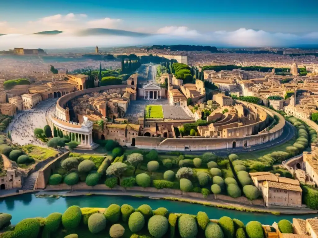 explora el fascinante mundo de los antiguos mapas de roma