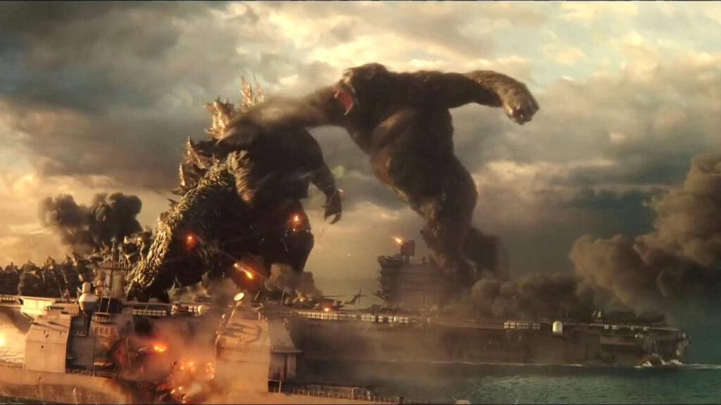 godzilla y kong se enfrentan en una epica batalla por la supremacia