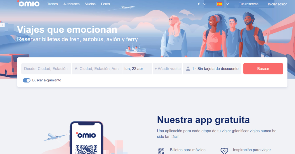 omio es la mejor opcion para planificar tus viajes en europa