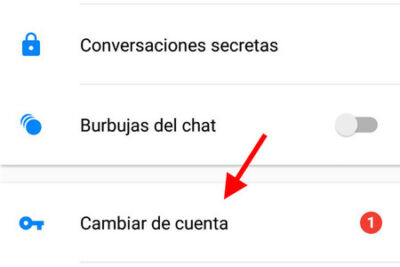como abrir dos cuentas de facebook en el celular