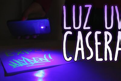 como crear luz ultravioleta con tu celular facilmente