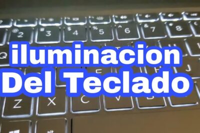 como encender el teclado retroiluminado de mi laptop hp