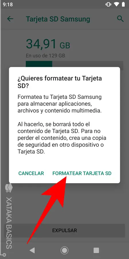 como formatear la sd desde el celular de manera sencilla