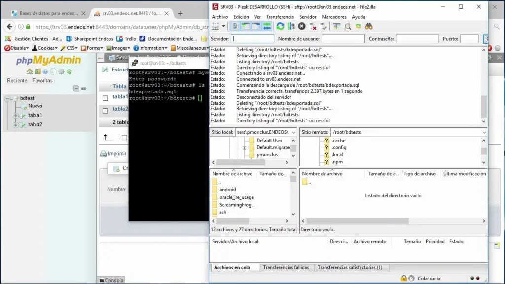 como importar una base de datos mysql mayor a 2mb sin errores