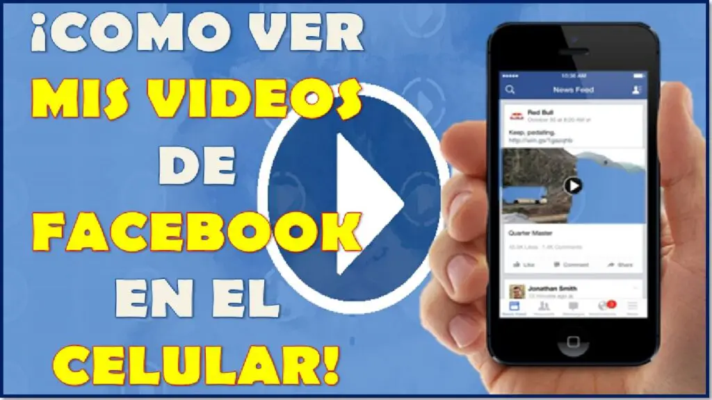 como ver videos subidos a facebook desde el celular