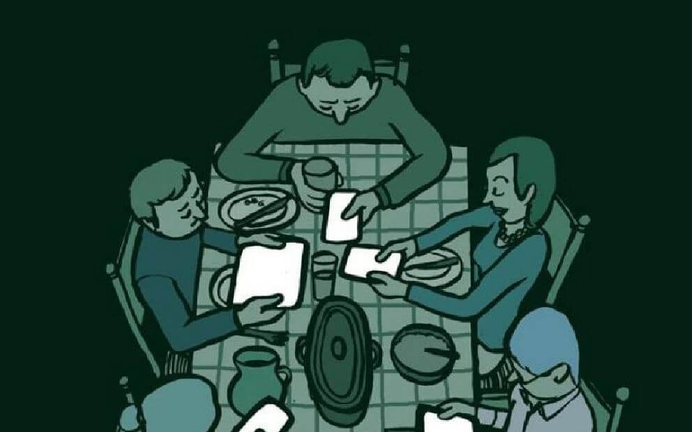 el uso del celular te aleja de las personas mas cercanas