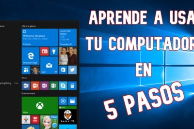guia completa para usar la computadora por primera vez