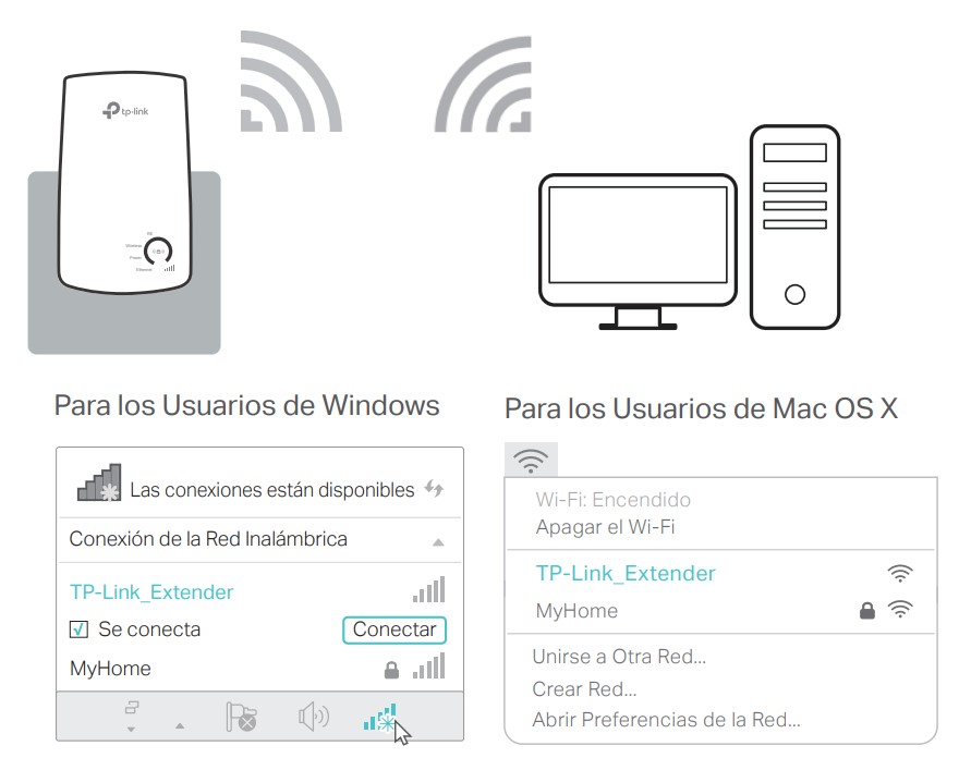 guia para configurar tu tp link extender desde el celular