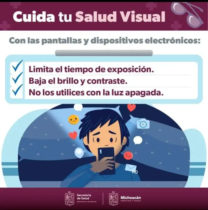 impacto del uso del celular en la vista de los ninos