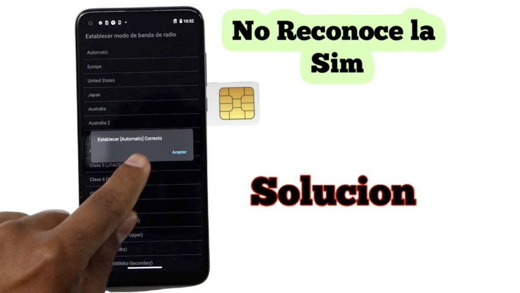 razones y soluciones si tu celular no lee la tarjeta sim
