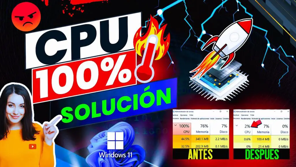 soluciones eficientes para cuando tu laptop usa el 100 de cpu