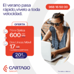 Tarifas Cartago Telecom: Internet y Móvil