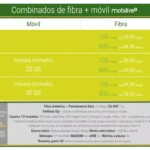 Tarifas Mobilfree: Fibra, Móvil y TV